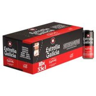 Cerveza Especial Estrella Galicia Pack Lata 10x33 Cl. (5594999)