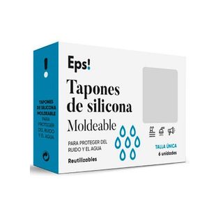Eps! Tapón Silicona Moldeable - Deiters - 6 unidades 8430022015102