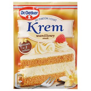 Dr. Oetker Krem do tortów o smaku waniliowym, 120 g