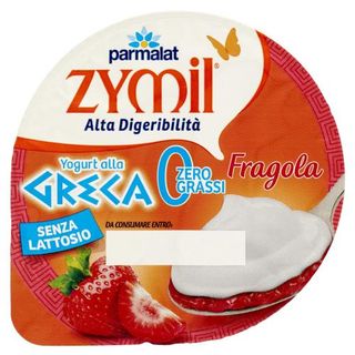 Zymil Alta Digeribilità Senza Lattosio Yogurt Alla Greca Zero Grassi Fragola 150 G - 172772