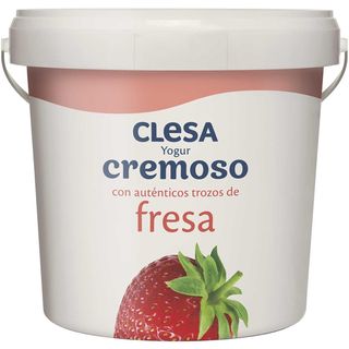 Yogur Cremoso De Fresa Clesa, Cubeta 900 G (26286104)