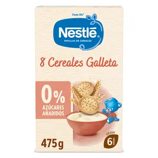 Papilla De Cereales Y Galleta Nestlé 475 G