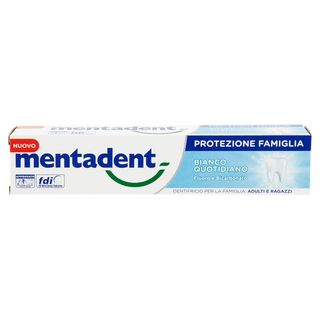 Mentadent Protezione Famiglia Bianco Quotidiano 75 Ml - 000265231