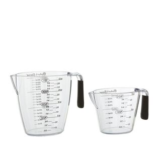 Set 2 caraffe - in plastica con manico in gomma