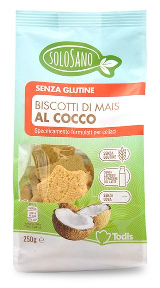 Biscotti di mais e riso con zucchero di canna