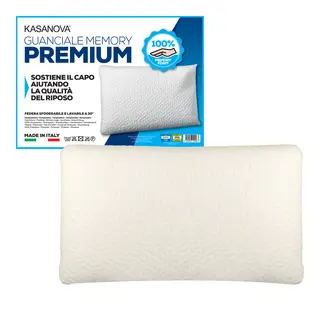 Cuscino guanciale in memory foam - Premium