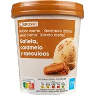 Helado De Galleta Speculoos Eroski, 500 Ml. (25458944)