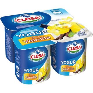 Yogur De Vainilla Clesa, Pack 4X125 Gr. (15759038)