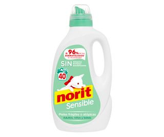 Detergente Líquido Hipoalergénicos Norit 40 Lav. 2,12 L.