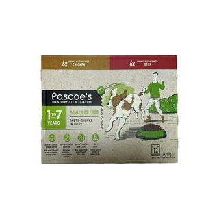 Pascoe's Comida Húmeda Perros Carne En Salsa 12x100Gr (307026)