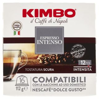 Kimbo Espresso Intenso Capsule Compatibili Con Le Macchine Nescafé Dolce Gusto* 16 X 7 G - 773376