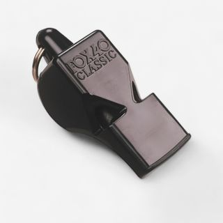 Silbato Fox Negro Talla Única .