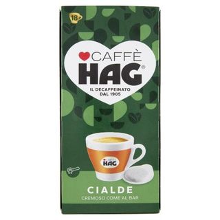 Caffè HAG 18 cialde di Caffè Decaffeinato 126g