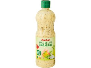 MOLHO AUCHAN PARA SALADAS VINAGRETTE ERVAS FINAS 500ML