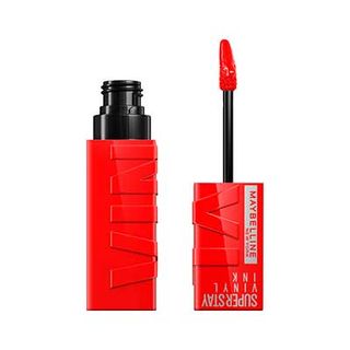 Pintalabios Efecto Vinilo Maybelline New York Superstay Tono 25 Red-Hot (30148093)