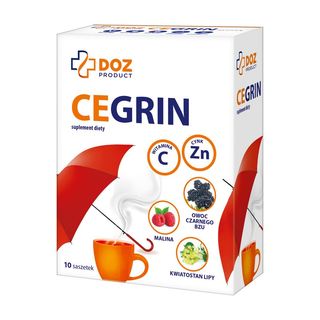 DOZ Product Cegrin, saszetki, 10 g x 10 szt.