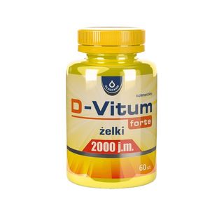 D-vitum Forte 2000 j.m. Żelki