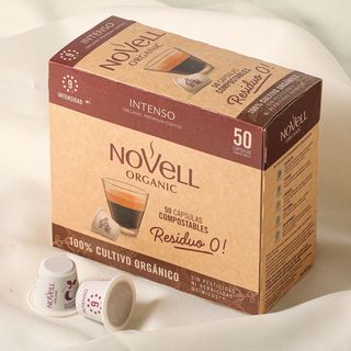 Càpsules Cafè Intens Eco Novell 50U