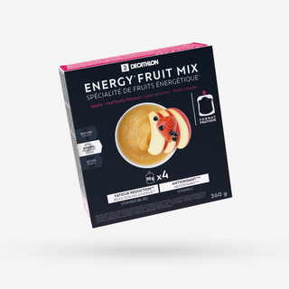 Especialidad Energética De Frutas, Manzana Y Frutos Rojos 4 X 90 G Talla Única .