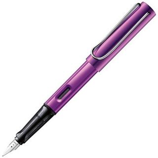 Pluma Estilográfica Lamy Al-Star 0D3 Lilac Plumín F (4014519754800)