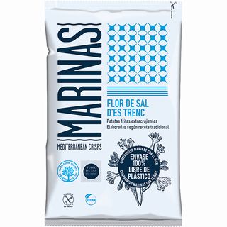 Marinas papas fritas flor de sal 150 g
