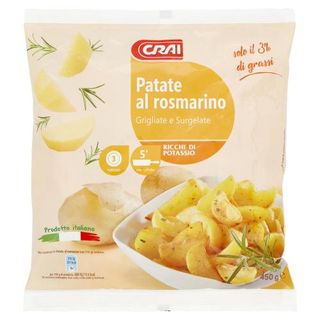 Crai Patate Al Rosmarino Grigliate E Surgelate 450 G