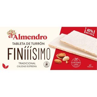 Turrón Finissimo Duro El Almendro, Caja 160 G (26346866)