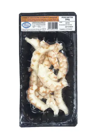 Gamberi Argentini Sgusciati 200G Oggi Pesce