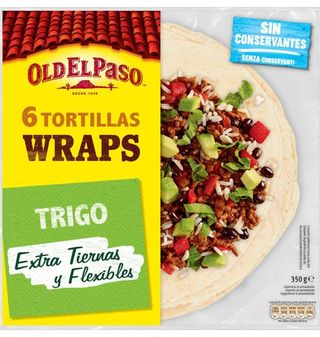Tortilla Old El Paso Wraps 6 Uds. 350 G