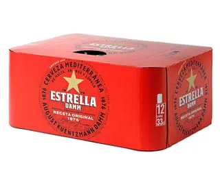 Cerveza Estrella Damm Lata Pack 12X33 Cl