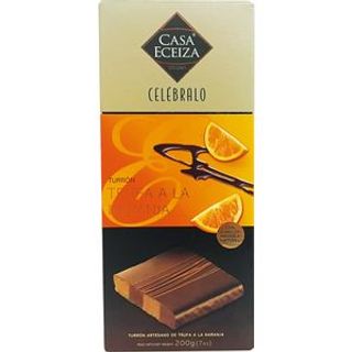 ECEIZA Turrón Con Trufa Y Naranja 200 G