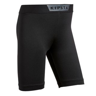 Malla Térmica De Fútbol Niños Kipsta Keepcomfort Negro 131-140Cm 8-9A Negro