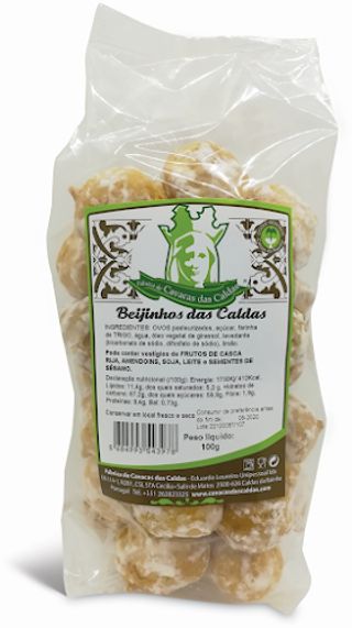FÁBRICA DAS CAVACAS DAS CALDAS Beijinhos Das Caldas 100 g