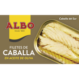 Filete Caballa Aceite Oliva Albo 85Gr.