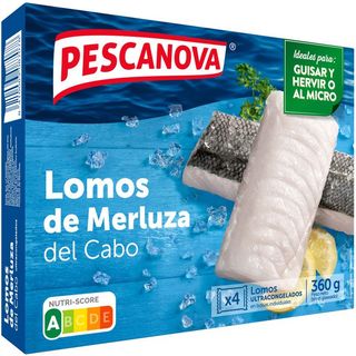 PESCANOVA Lomos De Merluza Congelados 360 G