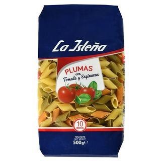 La Isleña macarrones plumas vegetales 500 g
