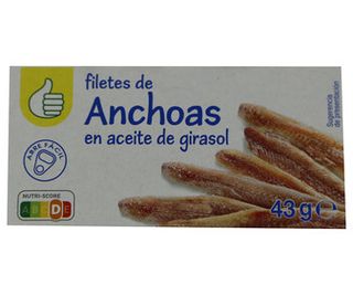 Anchoa Aceite Girasol Lata Auchan Economico 23G