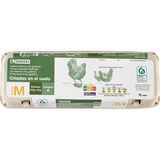 Huevo Fresco M Eroski Cartón 12 Uds. (25540139)