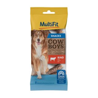 Multifit snack dog cowboys al manzo 8pz