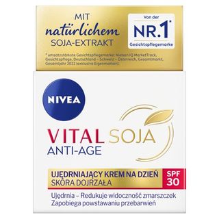 Nivea Krem regenerujący na noc do twarzy vital soya, 50 ml