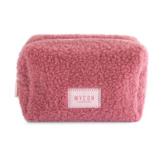 PINK TEDDY  Beauty pochette dall’effetto teddy