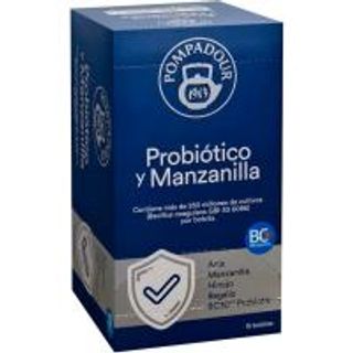 Infusión Manzanilla Probiótica Pompadour 15 Uds (24606931)