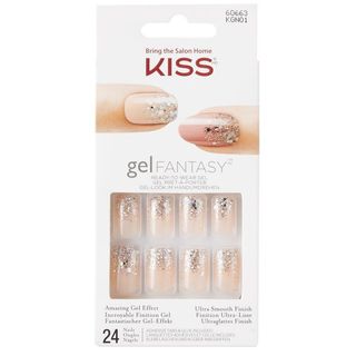 Gel Fantasy Uñas Postizas - Kiss - Oro 731509606638