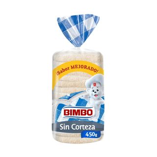 BIMBO Pan Sin Corteza, 450G