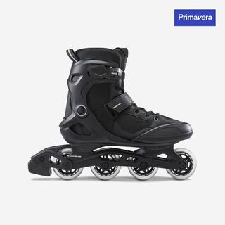 Patines Línea Adulto Oxelo Fitness Fit100 Negro 46 Negro