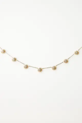 Collar Estrellas Dorado