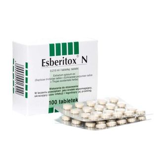 Esberitox N 10mg+7,5mg+2mg 100 tabletek