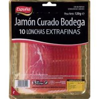 Jamón Curado Fino Espuna, Sobre 120 G (475905)