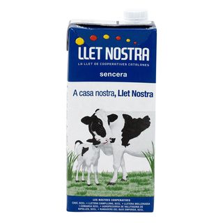 Leche Entera Llet Nostra 1 L