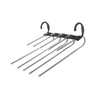 Gruccia per pantaloni  - a 5 barre in acciaio